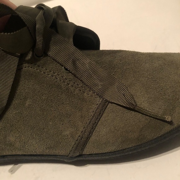 Vintage Keds Essential size 5 1/2 m. Chukka suede leather boots, ribbon tie up - Picture 4 of 14